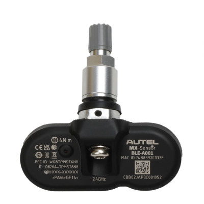 TPMS szenzor BLE-A001(Bluetooth) Fém / Ezüst