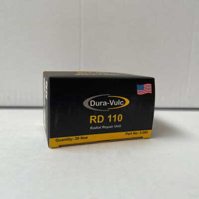 Dura-Vulc Radiál Gumijavító Tapasz RD110 70x50 (20db)