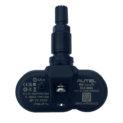 TPMS szenzor BLE-A001(Bluetooth) Fém / Fekete